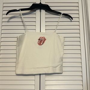 Cropped tank top from American eagles, never worn.